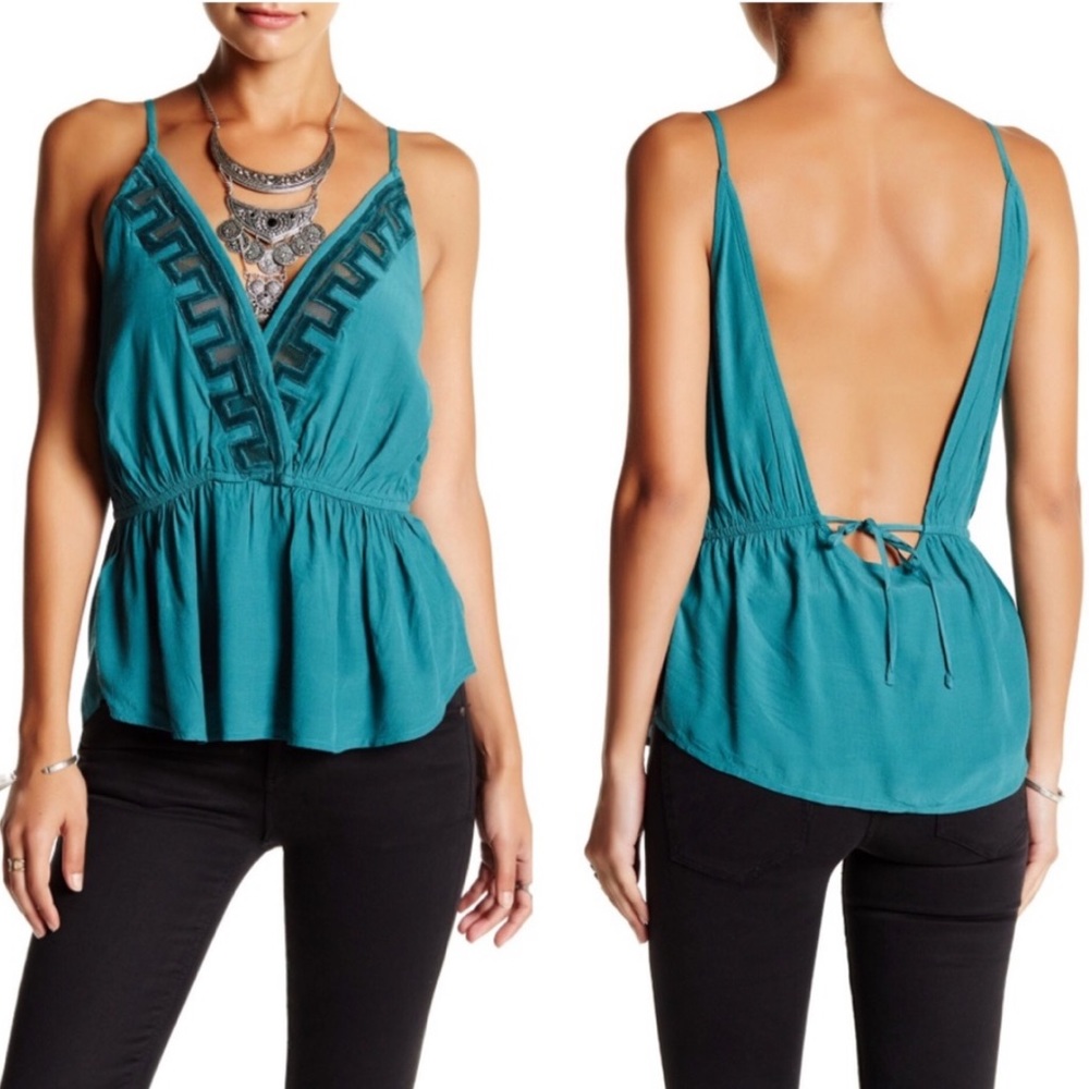 Free People City Streets Plunging Cami